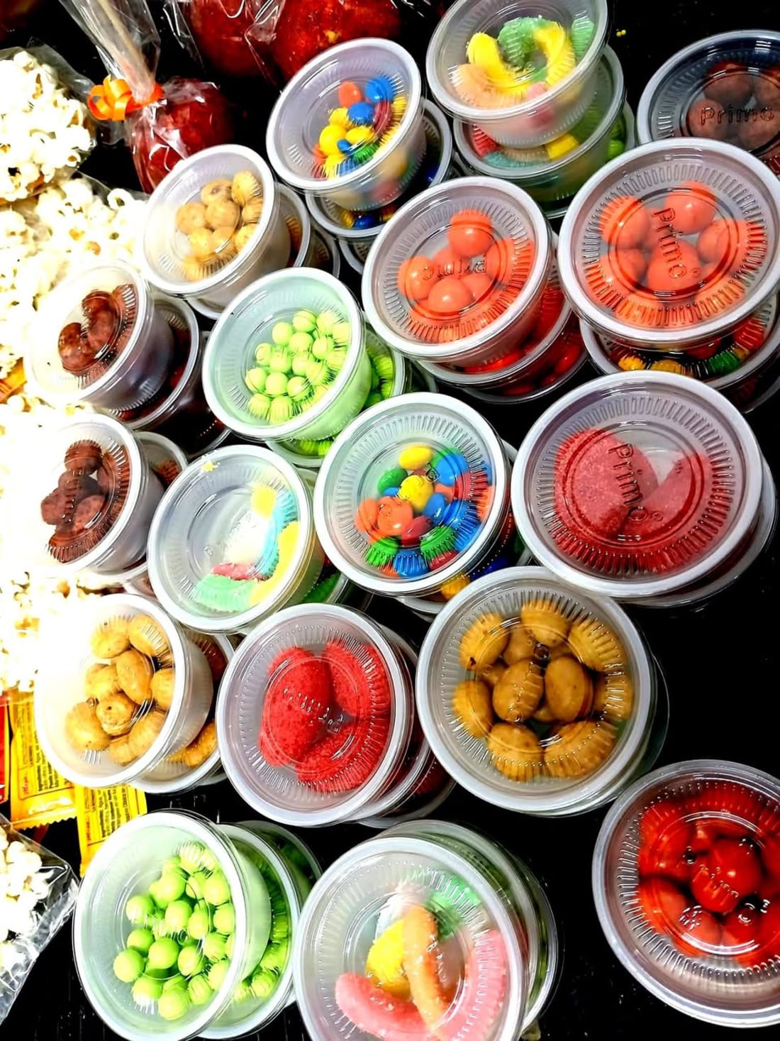 Dulces empaquetados