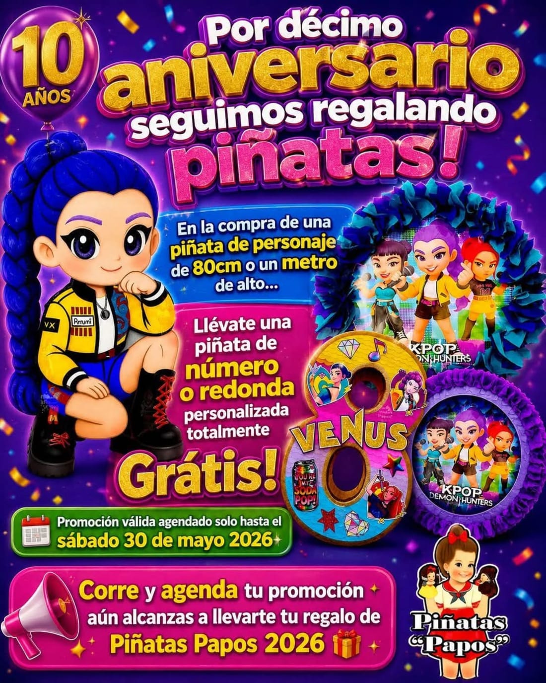 Piñatas Papos