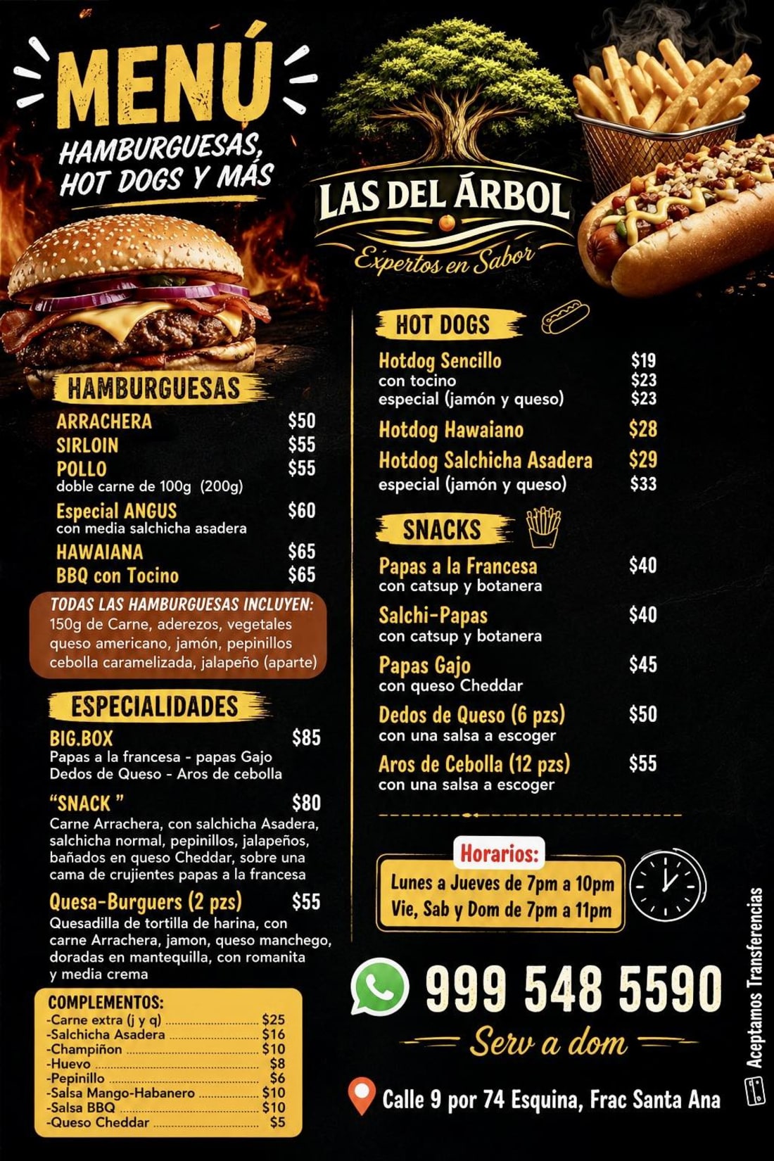 Las del Árbol - Hamburguesas
