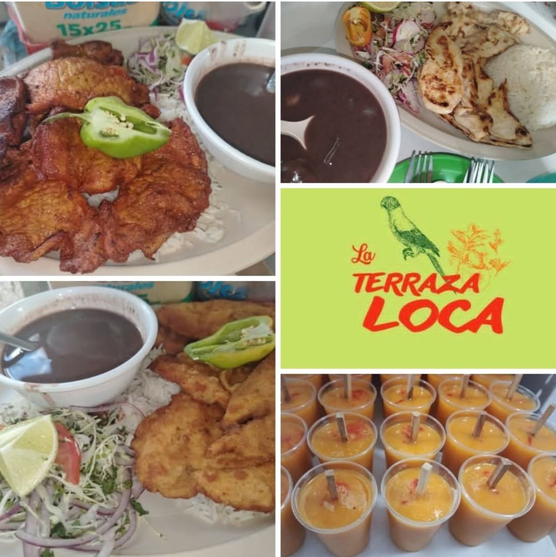 La Terraza Loca comida casera