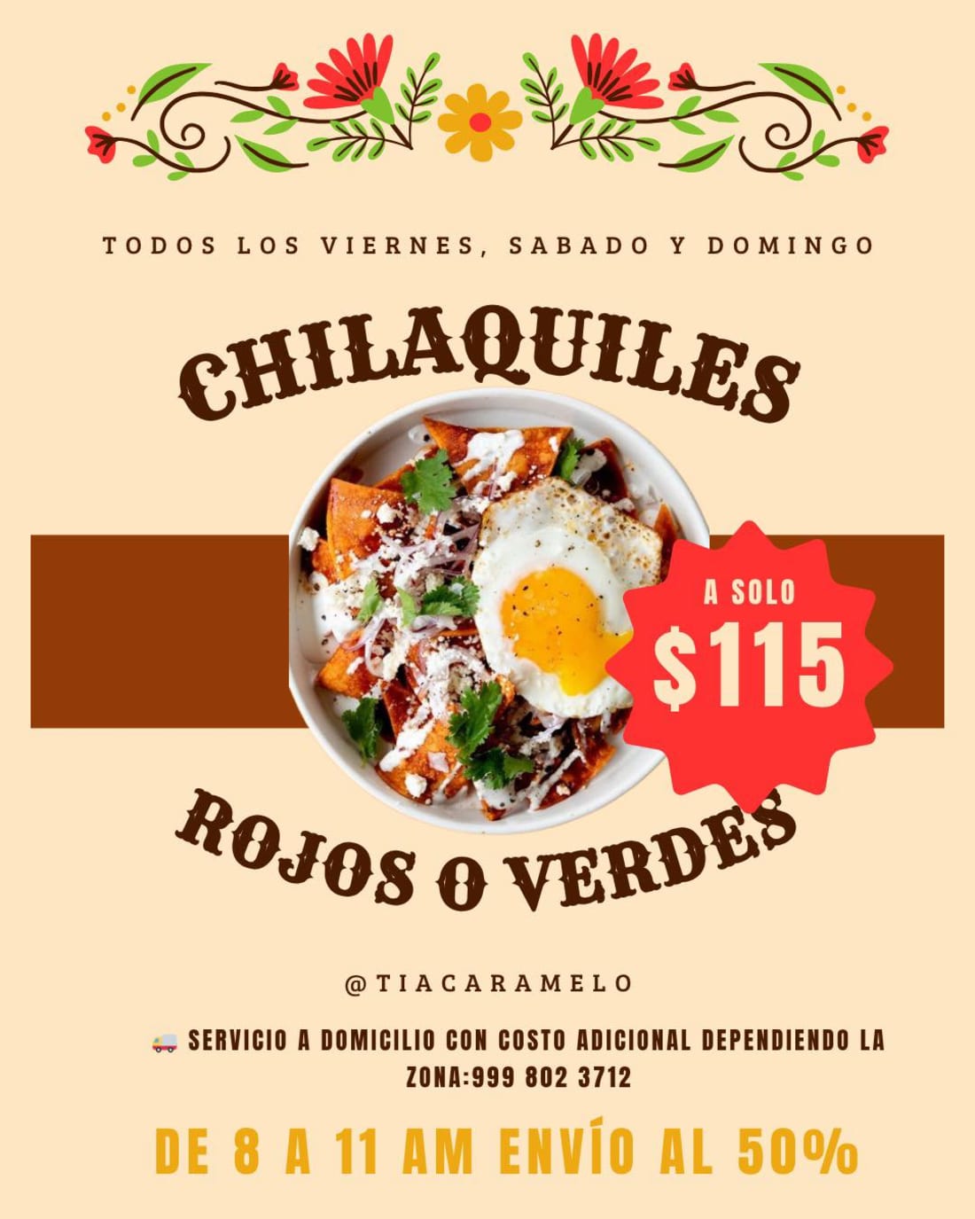 Tía Caramelo Chilaquiles