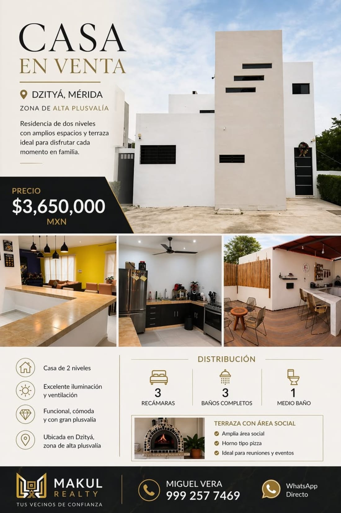 Casa en Venta Dzityá