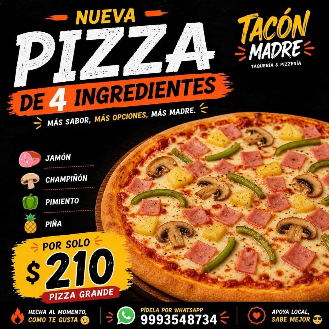 Tacón Madre Taquería y Pizzería