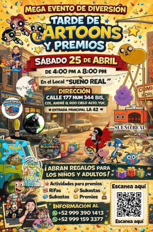 Evento intercambio de coleccionables y promocionales, Mérida