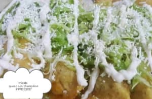 Menú de cochinita, lechón, sopes y empanadas a domicilio