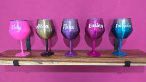 Vasos personalizados con popote de acero inoxidable y tapa antiderrame