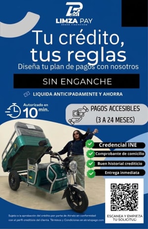 Evobike Cargo - Triciclo Eléctrico con Crédito