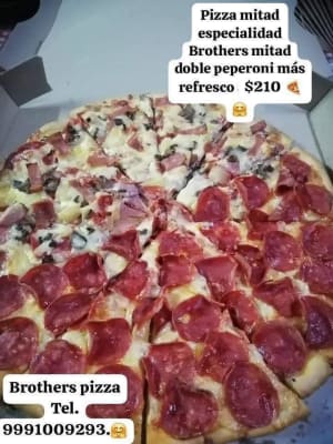 Brothers Pizza Suc. San Camilo, Servicio a domicilio