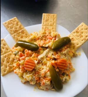 Dayana Dedzani ensalada rusa
