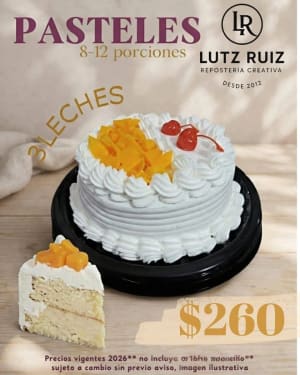 Lutz Ruiz repostería casera