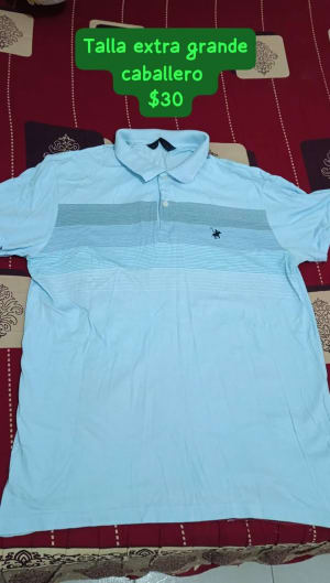 Ropa de caballero $25 a $30