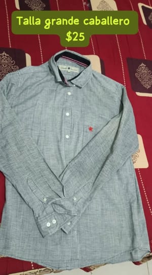 Ropa de caballero $25 a $30