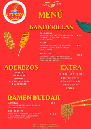 Banderillas Korean Fusion