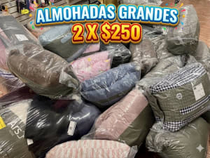 Almohadas grandes promoción