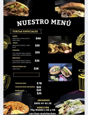 Tortas y Tacos Cerritos Mulchechén