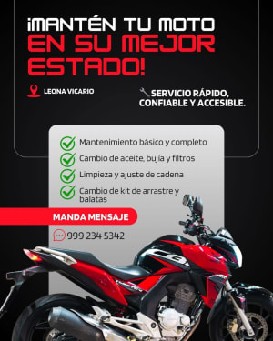 Servicio de Motos Leona Vicario