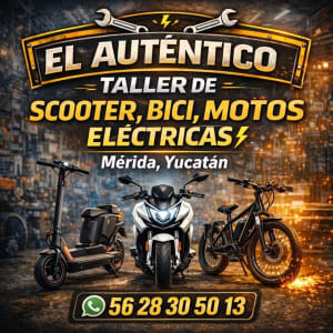 Taller eléctrico motonetas y scooters