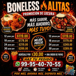 Boneless Caitas Snack & Sushi