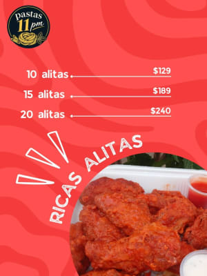 Pastas 11pm