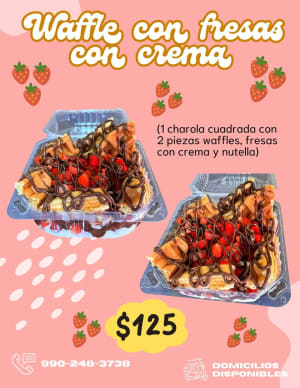 Fresas con Crema Lilu