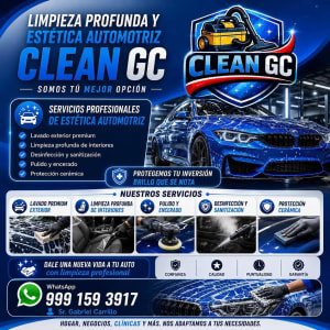 Clean GC limpieza automotriz
