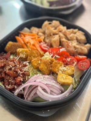 Salad & Coffee