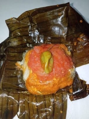 Tamales y comida tradicional