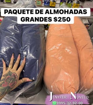 Almohadas Grandes Mili Glau