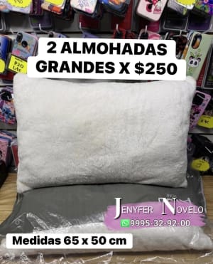 Almohadas Grandes Mili Glau