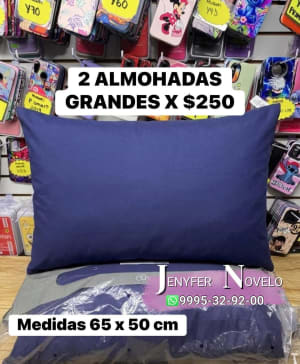Almohadas Grandes Mili Glau