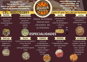 Alonick Pizzas