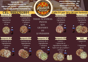 Alonick Pizzas