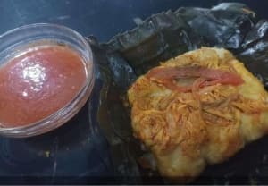 Tamales colados y ensalada rusa a domicilio