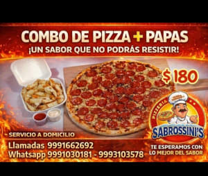 Pizzería Sabrossinis
