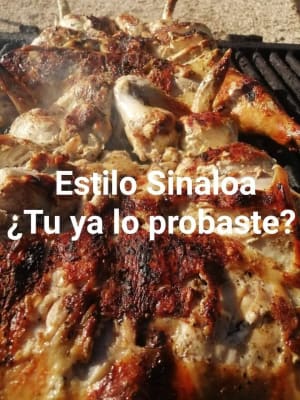 Pollo asado en calle 21 por 19a