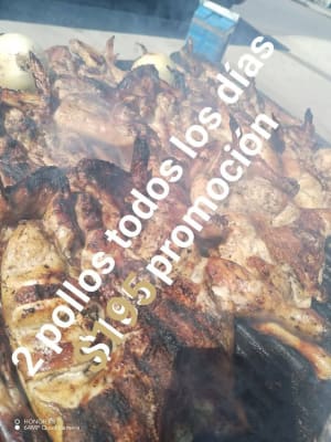 Pollo asado en calle 21 por 19a