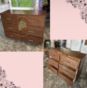 Cajonera de madera reforzada