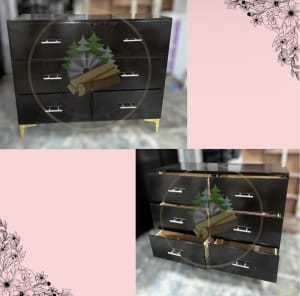 Cajonera de madera reforzada