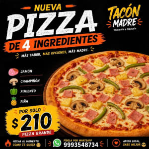 Tacón Madre Taquería y Pizzería