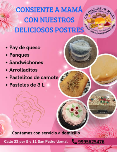 LAS DELICIAS DE MAGUI - Postres y Bocadillos — Francisco de Montejo