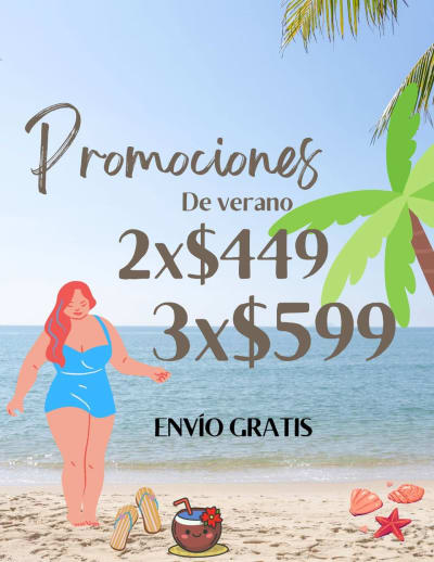 Lucía Sandía MID ropa curvy y plus con promos de verano — Francisco de Montejo