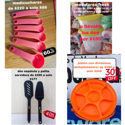 Descuentos en Tupperware: Cucharas, Modulares y Más en Francisco de Montejo — Francisco de Montejo