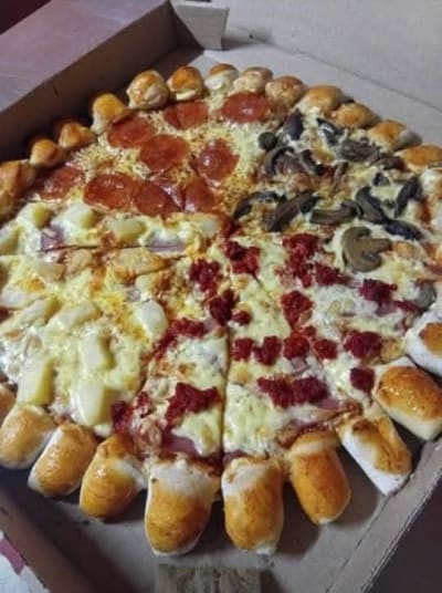 Pizzas caseras - Orilla de queso $15 — Mulsay