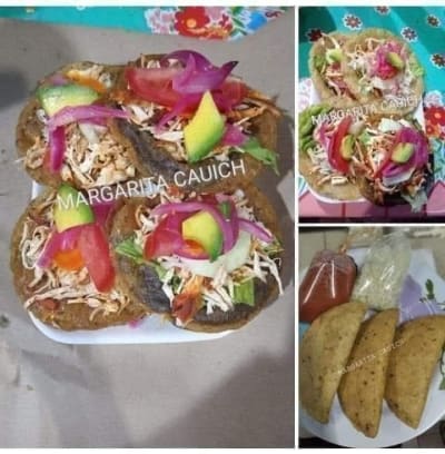 Panuchos y salbutes $15 - Empanadas $17 — Mulsay