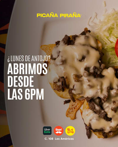 Picaña Piraña - Abre desde las 6PM — Las Américas