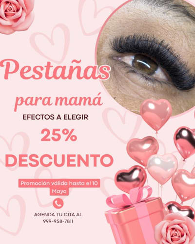 25% descuento para mamás, promo 10 de mayo — Caucel