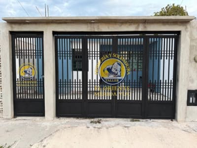 Herrería y Soldadura El Oriente, Puertas y Portones de Metal en Mérida — Cholul