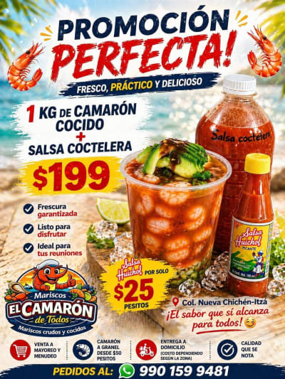 Mariscos El Camarón — Cholul