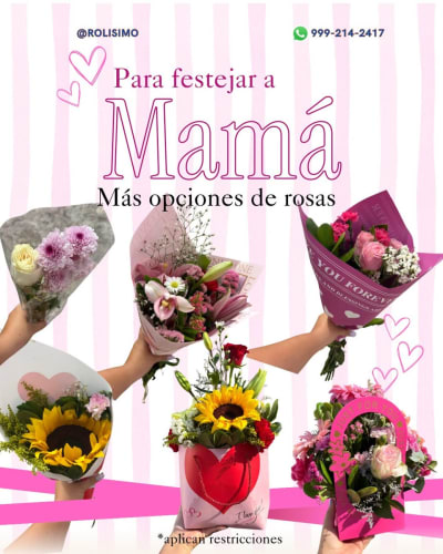 Rólísimo: Ramos y Combos Especiales para el Día de la Madre — Caucel