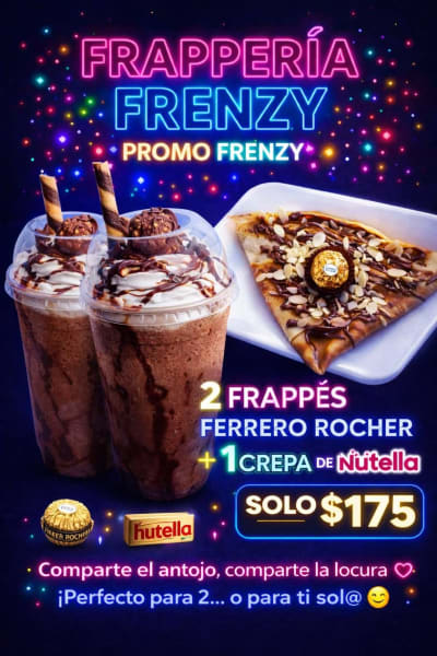 Frappería Frenzy - Promoción de Frappés — Caucel